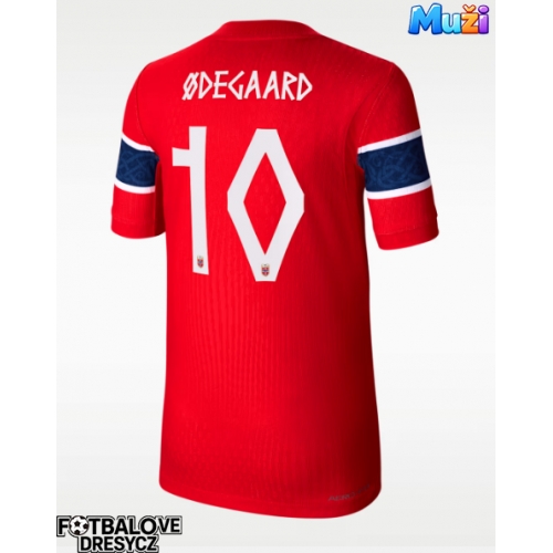 Norsko Martin Odegaard #10 Domácí Dres MS 2026 Krátký Rukáv Norsko Martin Odegaard #10 Domácí Dres MS 2026 Krátký Rukáv